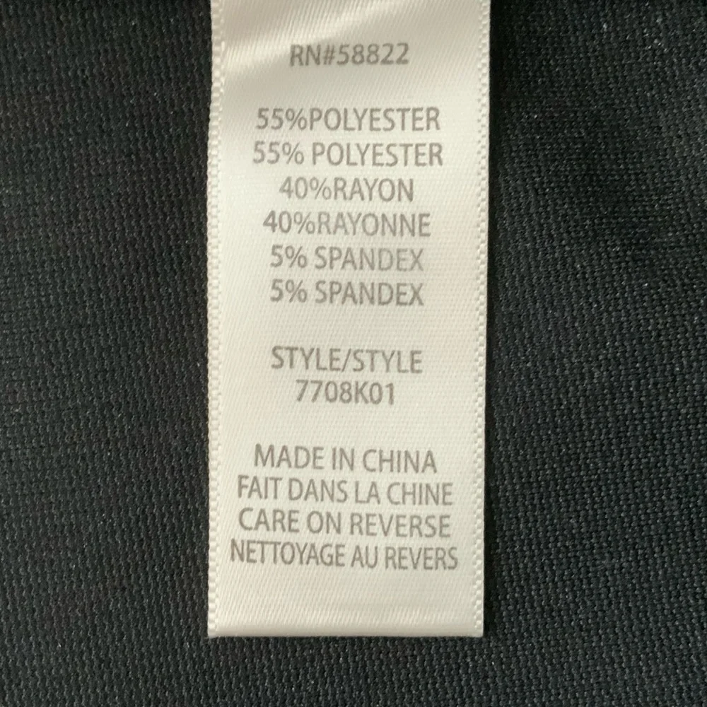 MAX STUDIO Patterned Ponte Leggings Gray Large